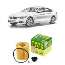 Filtro Óleo Mann BMW 428i 2014-2016 Motor N20B20A, N20B20B
