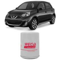 Filtro Óleo March 1.6 2012 A 2018 Wega