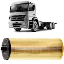 Filtro Óleo Mercedes Benz Atron Axor OM926 2006 a 2017 MANN-FILTER HU945/2X