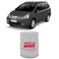 Filtro Óleo Nissan Grand Livina 1.8 2010 a 2014 Wega