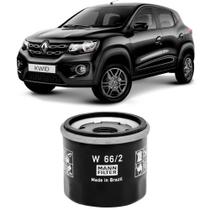 Filtro Óleo Renault Kwid 1.0 12V 2017 a 2019 MANN-FILTER W66/2