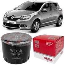 Filtro Óleo Sandero 1.0 2017 a 2025 WEGA WO-121