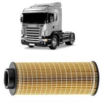 Filtro Óleo Scania Série R DC12 DC16 DT12 2004 a 2014 MANN-FILTER HU1072X