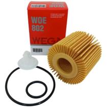 Filtro óleo Toyota Camry 2012 a 2014 Wega WOE-802 Filtro óleo Toyota Camry 2012 a 2014 Wega WOE-802