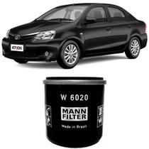 Filtro Óleo Toyota Etios 1.3 1.5 16V MANN-FILTER W6200