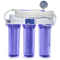 Filtro Osmose Reversa 100gpd + Manometro + Tds In-line Dual