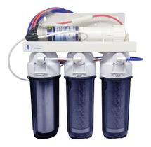Filtro Osmose Reversa 100gpd Transparente + Bomba + Caneta TDS