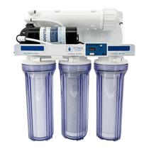 Filtro Osmose Reversa 100gpd Transparente +bomba +tds Inline -