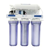 Filtro Osmose Reversa 6 Estágios Consumo 300gpd Automatizado para residência água potável consumo