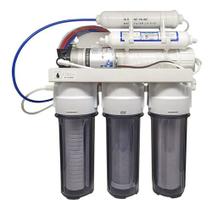 Filtro Osmose Reversa 6 Estágios Consumo 300gpd - Automatizado sem Reservatório Filtro Osmose Reversa 6 Estágios Consumo 300gpd - Automatizado sem Reservatório