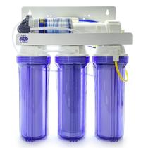 Filtro Osmose Reversa 75Gpd + Bomba Pressurizada Transparent Filtro Osmose Reversa 75Gpd + Bomba Pressurizada Transparent