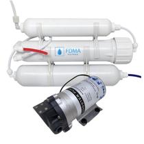 Filtro Osmose Reversa Compacto 100gpd Mb400 + Bomba