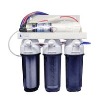 Filtro Osmose Reversa Consumo 100gpd com Bomba pH Equilibrado 7 Transparente Filtro Osmose Reversa Consumo 100gpd com Bomba pH Equilibrado 7 Transparente