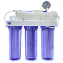 Filtro Osmose Reversa Deionizador 50Gpd + Manometro Completo Filtro Osmose Reversa Deionizador 50Gpd + Manometro Completo