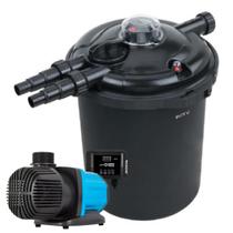 Filtro p fontes lagos tanques até 6000l uv 11w bomba 12000lh