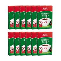 Filtro Papel Melitta Cafeteira Elétrica N4 12 cx com 30Un Filtro Papel Melitta Cafeteira Elétrica N4 12 cx com 30Un
