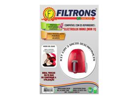 Filtro para Aspirador Electrolux Nano com 3 pçs Filtrons Filtro para Aspirador Electrolux Nano com 3 pçs Filtrons