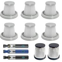 Filtro para Aspiradora Musibo 6 HEPA Lavables + 2 Prefiltros de Acero Inoxidable