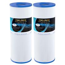 Filtro para banheira de hidromassagem POOLPURE PLFPRB25-IN, pacote com 2 unidades, 13 x 5" Filtro para banheira de hidromassagem POOLPURE PLFPRB25-IN, pacote com 2 unidades, 13 x 5"
