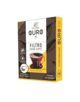 Filtro para café n.102 c/30un - filtro ouro com 2 unidades