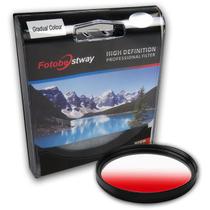 Filtro para Câmera Gradual Vermelho - Fotobestway 67mm