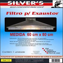 Filtro Para Exaustor Com 1 Unidade - 10 - SILVER'S
