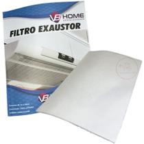 Filtro para Exaustor Universal 60cm por 80cm Branco ( Sugar, Colormaq, Bosch ) - VB Home