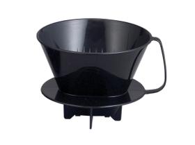 Filtro para fabricação de café Pour-Over Cone Fino Number 4 Black