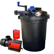 Filtro para lagos até 5000 lt com uv 11w e bomba sub 9000 lh