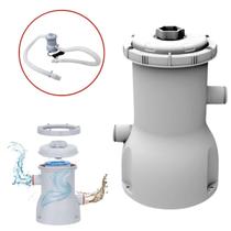 Filtro para Piscina Inflavel Vazão 2006 L/h Portátil Bomba Filtrante Desmontável Importway