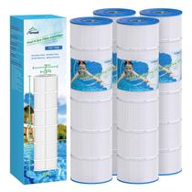 Filtro para piscina TOREAD PJAN115 115 pés² 69x18 cm, pacote com 4 Filtro para piscina TOREAD PJAN115 115 pés² 69x18 cm, pacote com 4
