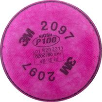 Filtro Para Respirador P3 2097 Para Baixas Concentrações de Vapores Orgânicos e Ozonio, Hb004237697 3M OstenVonder