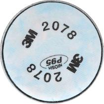 Filtro Para Respirador Serie 6000, 2078 , Para Poeiras, Baixas Concentrações de Vapor Orgânico e Gases Ácidos, Hb004823991 3M