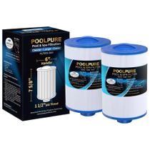 Filtro para spa POOLPURE PLF6CH-940 19 x 15 cm, rosca 1,5", pacote com 2 Filtro para spa POOLPURE PLF6CH-940 19 x 15 cm, rosca 1,5", pacote com 2
