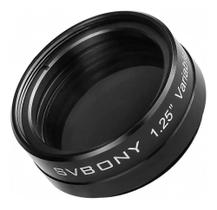 Filtro Polarizado Duplo Variável 1.25 Lentes Lua P/ Telescópio Profissional Luneta Refletor Refrator