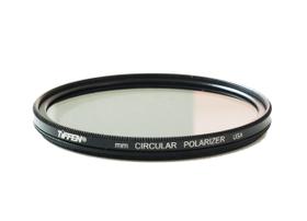 Filtro polarizador circular Tiffen 55CP Slim 55mm para lente de câmera