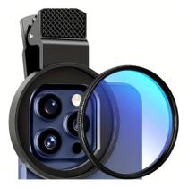 Filtro Polarizador Cpl P/ Câmera De Celular Anti Reflexo