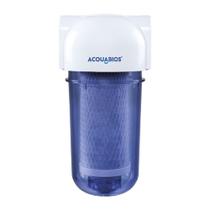 Filtro Ponto De Uso 7" Transparente Carbon Block - 1000-0028 - ACQUABIOS Filtro Ponto De Uso 7" Transparente Carbon Block - 1000-0028 - ACQUABIOS