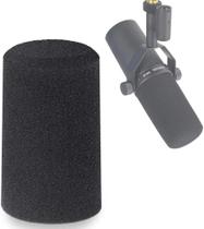 Filtro Pop Anti Puff Espuma Microfone Dinâmico Shure Sm7B - Aj Som Acessórios Musicais