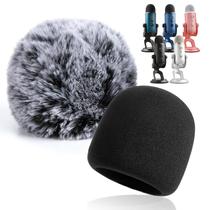 Filtro pop de microfone e pára-brisas para microfone Blue Yeti Filtro pop de microfone e pára-brisas para microfone Blue Yeti