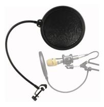 Filtro Pop Filter Dupla Camada Para Microfones
