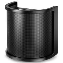 Filtro Pop para microfone PemoTech Black Metal Mesh & Foam Filtro Pop para microfone PemoTech Black Metal Mesh & Foam