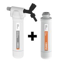 Filtro Purificador Água Pet Planeta Água Pure9 Pet + Refil