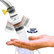 Filtro Purificador Água Torneira Rotação 360 Premium 6 Em 1