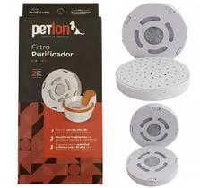 Filtro Purificador Bebedouro Cães E Gatos Petlon 2 Refis Filtro Fonte Bebedouro