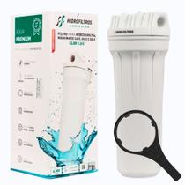 Filtro Purificador de Agua Declorador Pou para Bebedouro e Pia 9.3/4" Hidrofiltros 907-0019