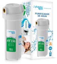 Filtro Purificador de Água FIT230 9.3/4 Branco Rosca 1/2 Planeta Água 2006