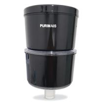 Filtro Purificador De Água Puri+6-3 Branco 3 Velas Alcalino Com Refil Now Flúor