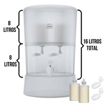 Filtro Purificador de Água Stefani Cristal 8 Litros Filtro Purificador de Água Stefani Cristal 8 Litros
