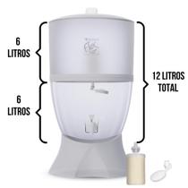 Filtro Purificador de Água Stefani Flex Branco 1v 6L